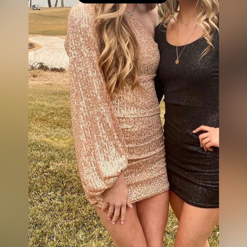 Lucy in the sky sequin dress